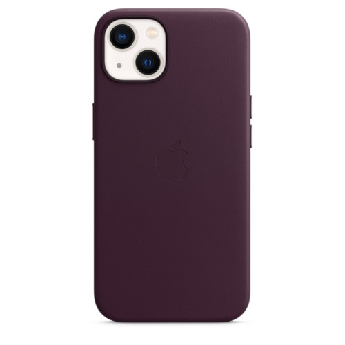 Кожаный чехол Apple MagSafe для iPhone 13 Dark Cherry
