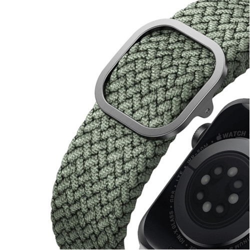 Ремешок Uniq Aspen Design Strap Braided для Apple Watch 38/40/41 Green