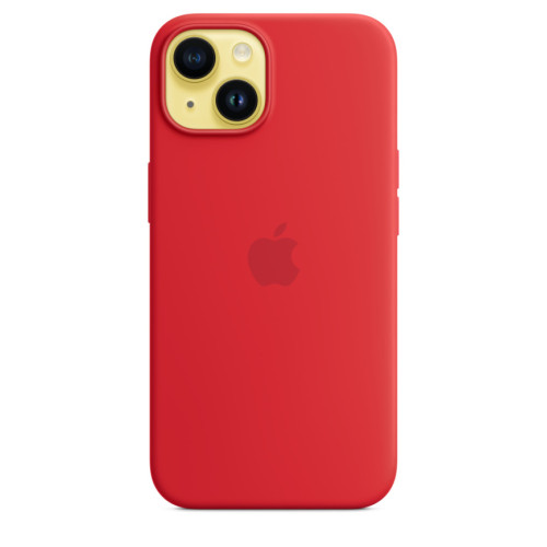 Силиконовый чехол Apple MagSafe для iPhone 14 (PRODUCT) RED