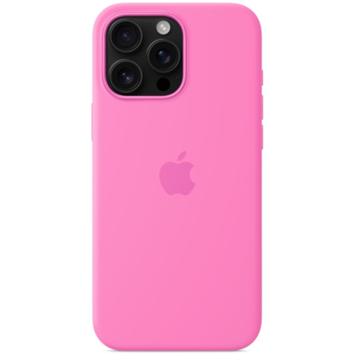 Чехол Apple Silicone Case with MagSafe для iPhone 16 Pro Max Peony