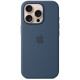 Чехол Apple Silicone Case with MagSafe для iPhone 16 Pro Max Denim