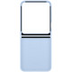 Чехол Samsung Silicone Case with Ring для Galaxy Z Flip6 Light Blue