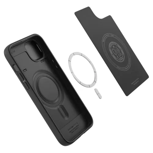 Чехол Spigen Optik Armor (MagFit) для iPhone 14 (ACS05070) Black
