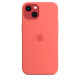 Силиконовый чехол Apple MagSafe для iPhone 13 Pink Pomelo