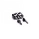 Наушники Apple AirPods 2 Color (MV7N2) Total Off-White Black White