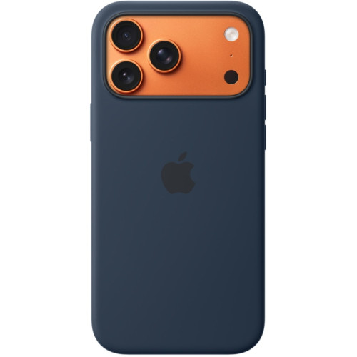 Чехол Apple Silicone Case with MagSafe для iPhone 17 Pro Max Midnight