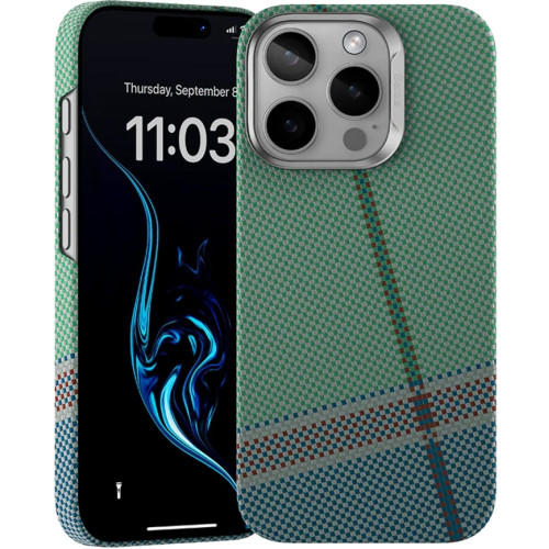 Чехол Benks Case built with Kevlar для iPhone 16 Pro Max Passion Green
