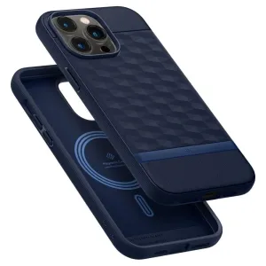 Чехол Spigen Caseology Parallax Mag Magsafe для iPhone 14 Pro Max (ACS04859) Midnight Blue