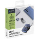Переходник Deppa USB-C/USB-A 73133 Blue