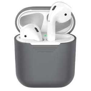 Силиконовый чехол Deppa для AirPods (47025) Gray