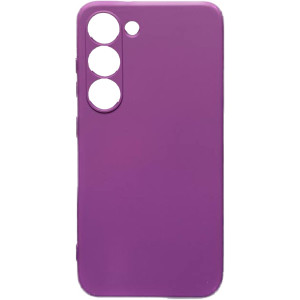 Чехол Silicone Cover для Galaxy S23 Purple