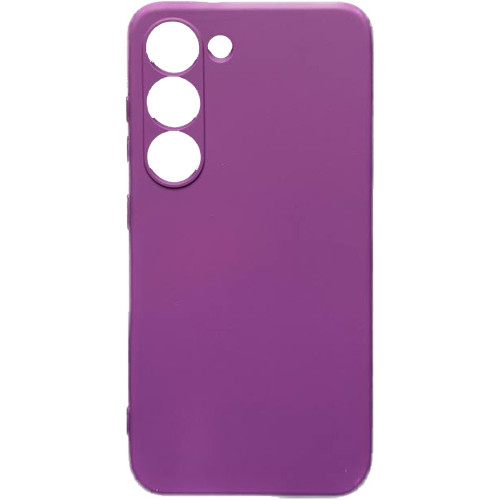 Чехол Silicone Cover для Galaxy S23 Purple