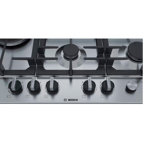 Газовая варочная панель Bosch Serie 6 PCS7A5M90 Silver
