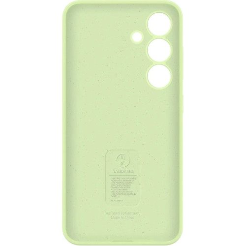 Чехол Samsung Silicone Case для S24 Plus Light Green