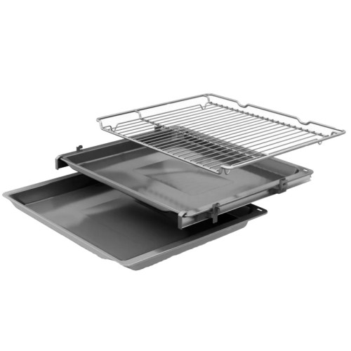 Электрический духовой шкаф Bosch Serie 6 HBG4795B1S Black
