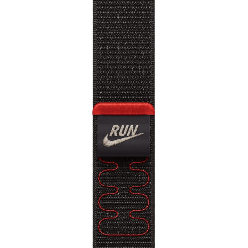Смарт-часы Apple Watch SE (2025) 44mm Starlight Aluminum Case with Midnight Black Nike Sport Loop