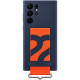 Чехол Samsung Silicone with Strap Cover для Galaxy S22 Ultra (EF-GS908TNEGRU) Dark Blue