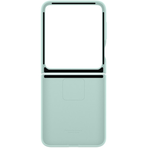 Чехол Samsung Silicone Case with Ring для Galaxy Z Flip6 Mint Green