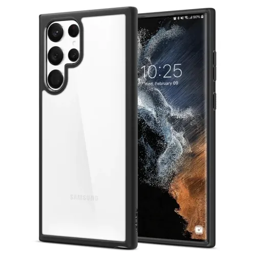 Чехол Spigen Ultra Hybrid Galaxy S22 Ultra (ACS03919) Matte Black