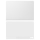 Чехол-книжка Samsung Smart Book Cover для Tab S9 Ultra White