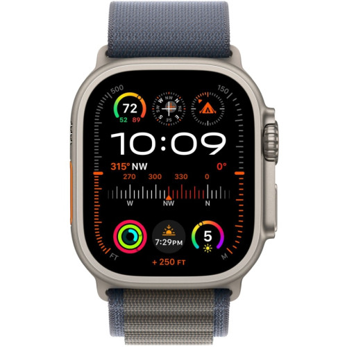 Смарт-часы Apple Watch Ultra 2 49mm Titanium Case with Blue Alpine Loop L