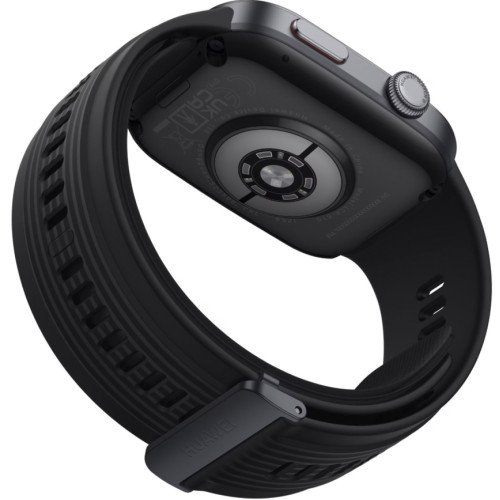 Смарт-часы Huawei Watch D2 Black/Black Fluoroelastomer (55020DAE)