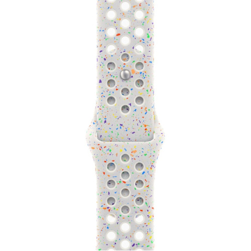 Смарт-часы Apple Watch Series 10 42mm Silver Aluminum Case with Pure Platinum Nike Sport Band S/M