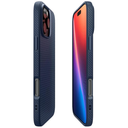 Чехол Spigen Liquid Air для iPhone 16 Pro (ACS08118) Navy Blue