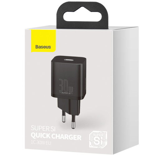 Сетевое зарядное устройство Baseus 30W USB-C CСSUP-J01 Black
