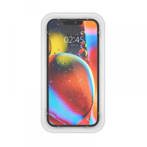 Защитное стекло Spigen iPhone 13/13 pro ALM Glass FC 2-Pack (AGL03387)