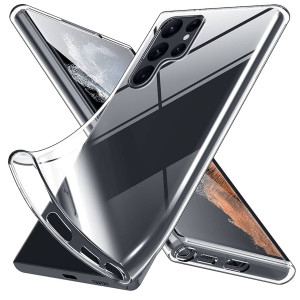 Чехол Silicone Cover для Galaxy S22 Ultra Crystal-clear