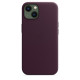 Кожаный чехол Apple MagSafe для iPhone 13 Dark Cherry