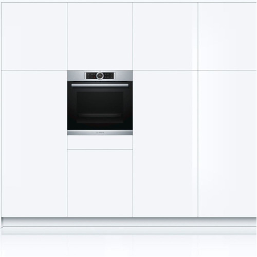 Электрический духовой шкаф Bosch Serie 8 HBG675BS1 Silver