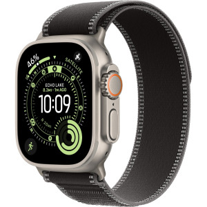Смарт-часы Apple Watch Ultra 3 (2025) 49mm Natural Titanium Case with Black/Charcoal Trail Loop M/L