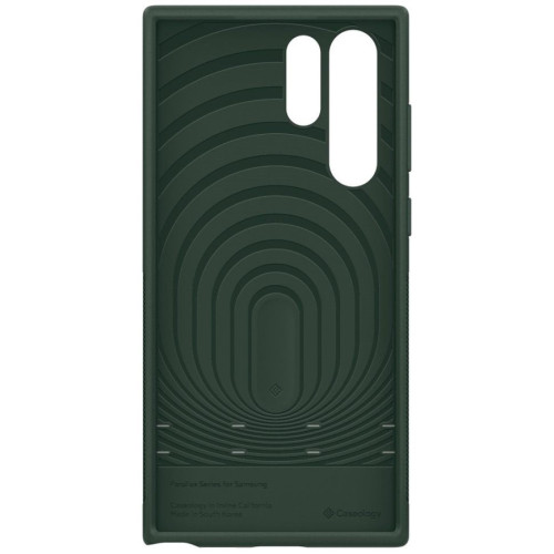 Чехол Spigen Parallax Galaxy S22 Ultra (ACS03942) Midnight Green