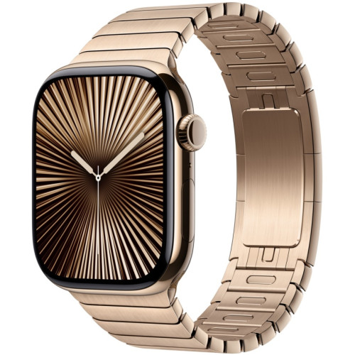 Ремешок Apple Watch 46mm Gold Link Bracelet