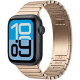 Смарт-часы Apple Watch SE (2025) 44mm Midnight Aluminum Case with Gold Link Bracelet