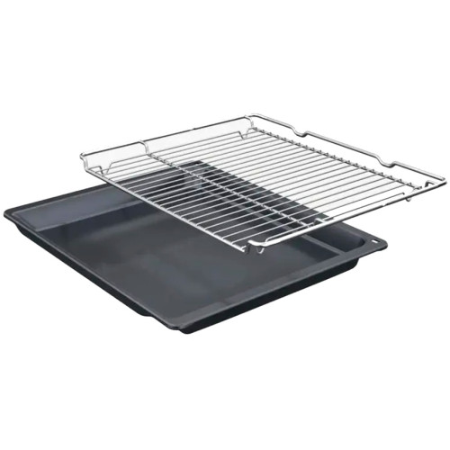 Электрический духовой шкаф Bosch Serie 8 HBG7221B1S Black