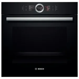 Электрический духовой шкаф Bosch Serie 8 HBG636LB1 Black