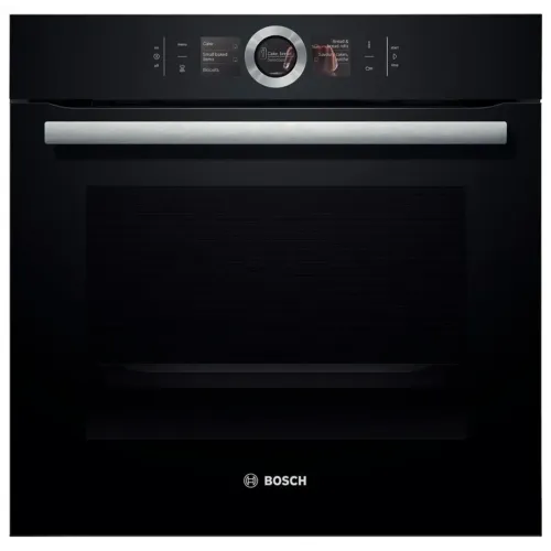 Электрический духовой шкаф Bosch Serie 8 HBG636LB1 Black