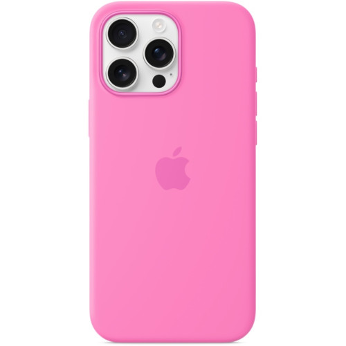 Чехол Apple Silicone Case with MagSafe для iPhone 16 Pro Max Peony