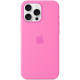 Чехол Apple Silicone Case with MagSafe для iPhone 16 Pro Max Peony