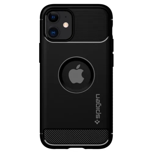 Чехол Spigen Rugged Armor для iPhone 12 Mini ( ACS01743) Black