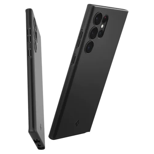 Чехол Spigen Thin Fit Galaxy S22 Ultra (ACS03911) Black