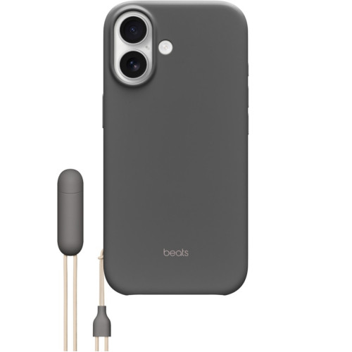Чехол Beats Kickstand Case with MagSafe and Camera Control для iPhone 17 Granite Gray