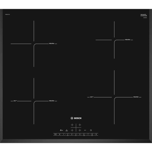 Индукционная варочная панель Bosch Serie 6 PIE651FC1E Black