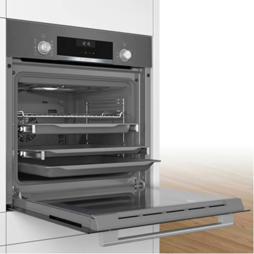 Электрический духовой шкаф Bosch Serie 6 HBJ558YH0T Gray