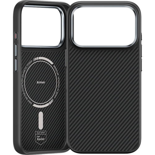 Чехол Benks ArmorPro Case built with Kevlar 600D для iPhone 17 Pro Black