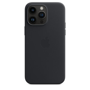 Кожаный чехол Apple MagSafe для iPhone 14 Pro Max Midnight