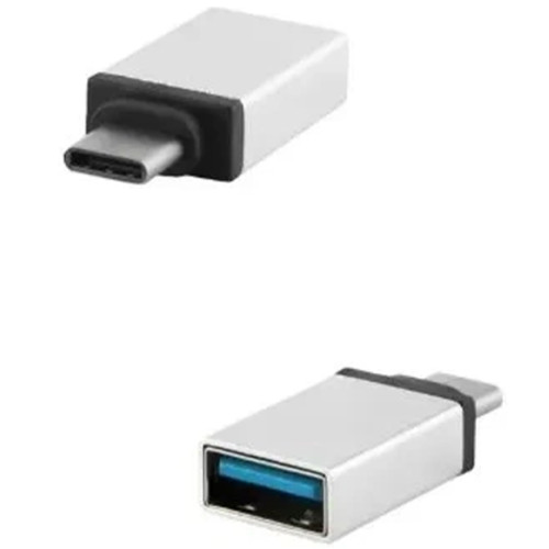 Переходник Deppa USB-C/USB-A 73131 Gray